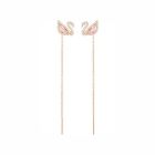 Brincos Swarovski Dazzling Swan 5469990