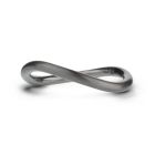 Aliança de Namoro/compromisso Prata I Love Silver Design ILS1019-GM