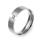 Anel de Noivado Ouro e Diamante Eternis EG29-D-19K