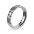 Anel de Noivado Ouro e Diamantes Eternis EG23-D-19K