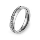 Anel de Noivado Ouro e Diamantes Eternis EG25-D-19K
