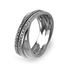 Anel de Noivado Ouro e Diamantes Eternis EG44-D-19K