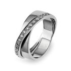 Anel de Noivado Ouro e Diamantes Eternis EG45-D-19K