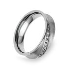 Anel de Noivado Ouro e Diamantes Eternis EG46-D-19K