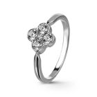 Anel de Noivado Ouro e Diamantes Eternis PMA03-D-19K