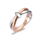Anel Hot Diamonds Interlocking Circles