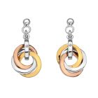Brincos Hot Diamonds Trio