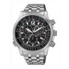 Relógio Citizen Radiocontrolado Crono Pilot E660 Super Titanium CB5850-80E