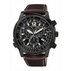 Relógio Citizen Radiocontrolado Crono Pilot CB5865-15E