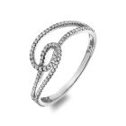 Anel Hot Diamonds Gold Flow
