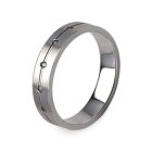 Aliança de Casamento Ouro e Diamantes Eternis WM42-W-D-19K