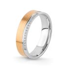 Aliança de Casamento Ouro e Diamantes Eternis EM3C5YW-D-19K